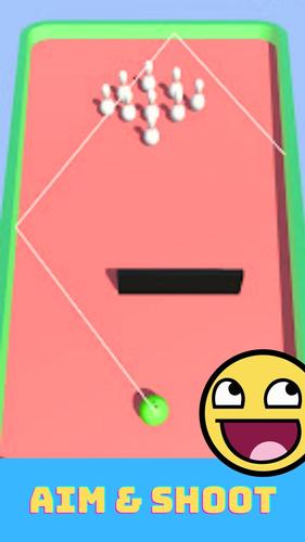 Mini Ten Pin Bowling Game Captura de tela 0
