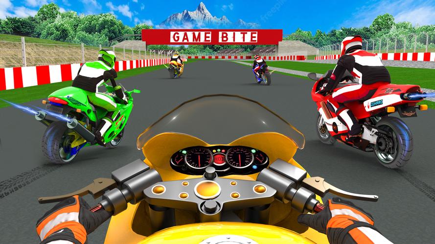 Bike Racing Games-Bike Race 3D Captura de tela 0