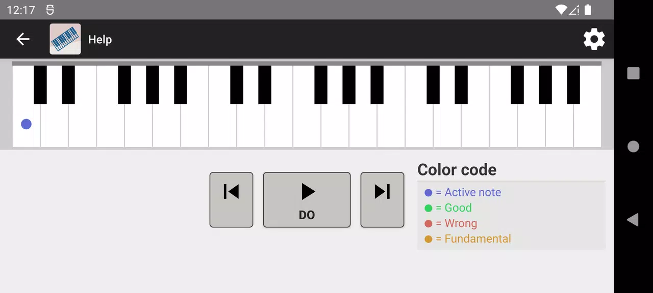 NDM-Piano Learn Music Notes Captura de tela 2