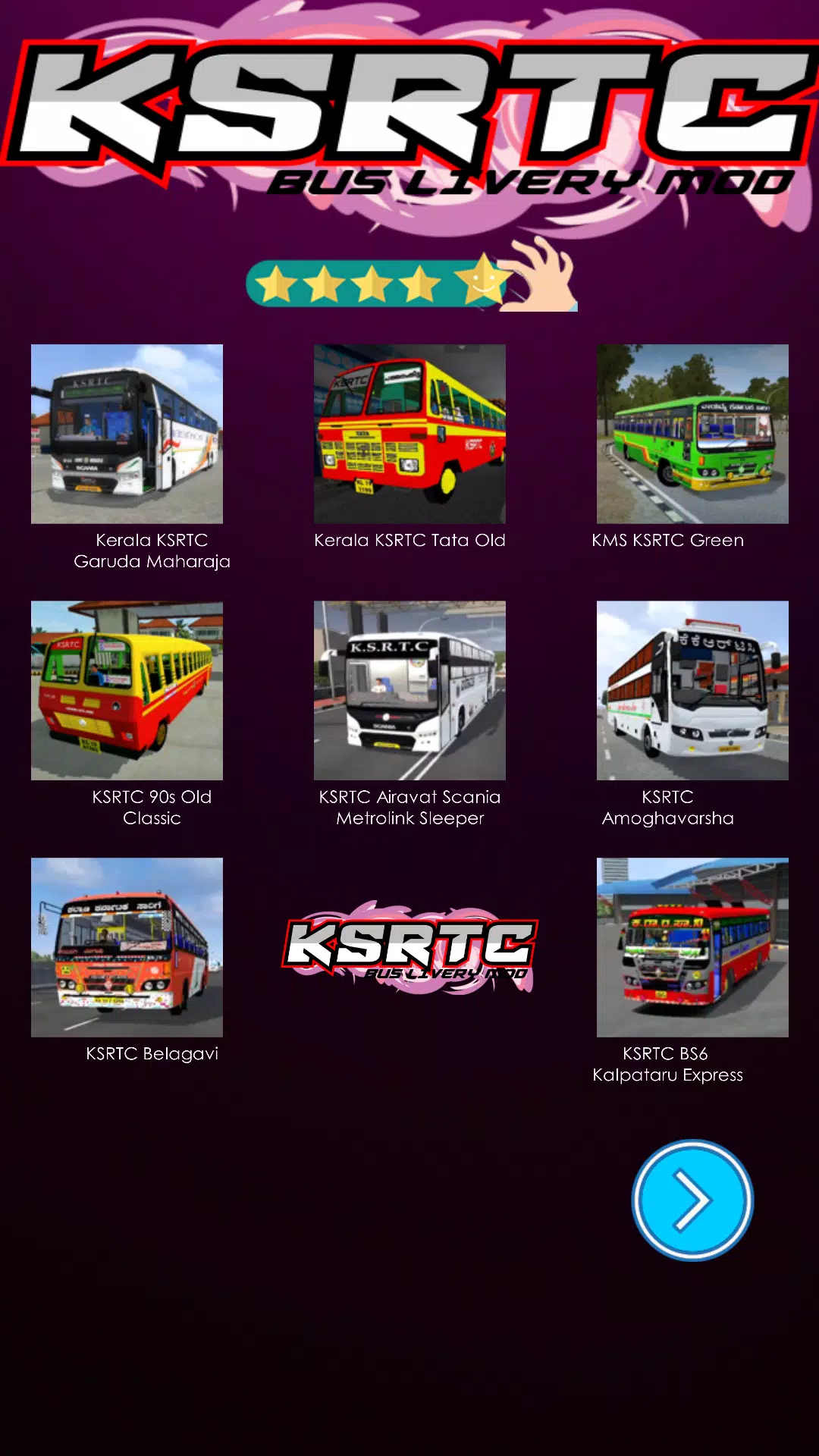 Ksrtc Bus Livery Mod ภาพหน้าจอ 1