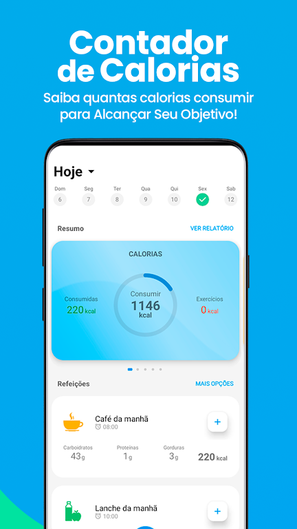 Alimente-se - Dieta e Macros Скриншот 1