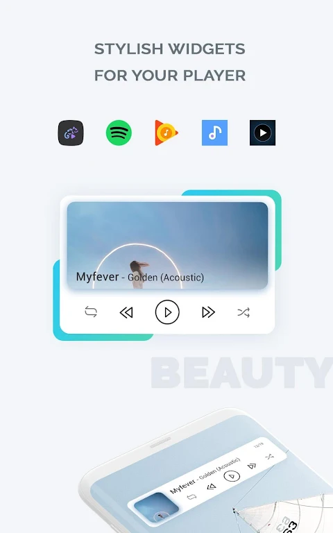 Audio Widget Pack স্ক্রিনশট 0