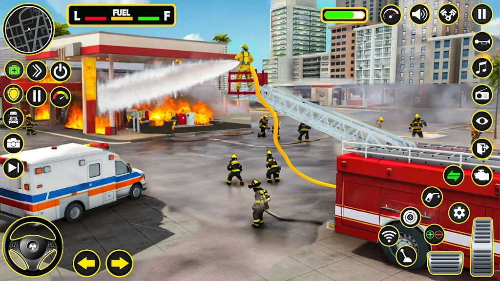 Fire Truck Firefighter Rescue ภาพหน้าจอ 3