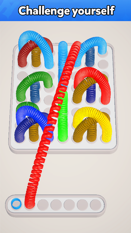 Slinky Jam 3D - Sort puzzle 스크린샷 1