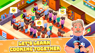 Idle Cooking School Screenshot 0