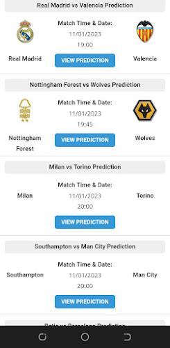 Schermata Super Picks :Soccer Prediction 2