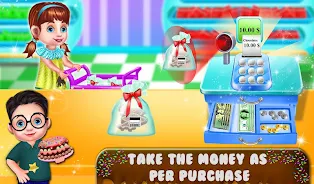 Chocolate Shop Cooking Game स्क्रीनशॉट 0