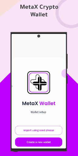 MetaX Wallet Schermafbeelding 3