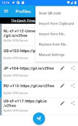 Schermata V2ray VPN-unmetered fast VPN 2