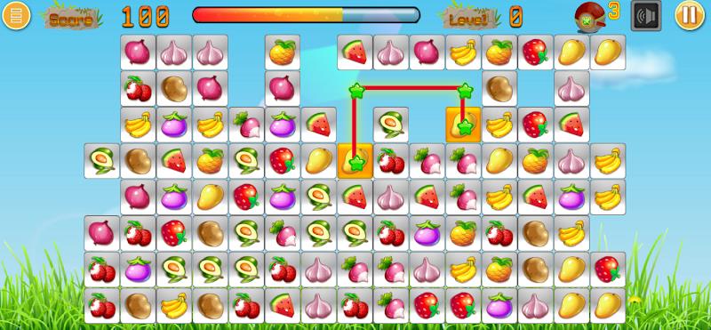 Schermata Link fruits - fruit match pair 0