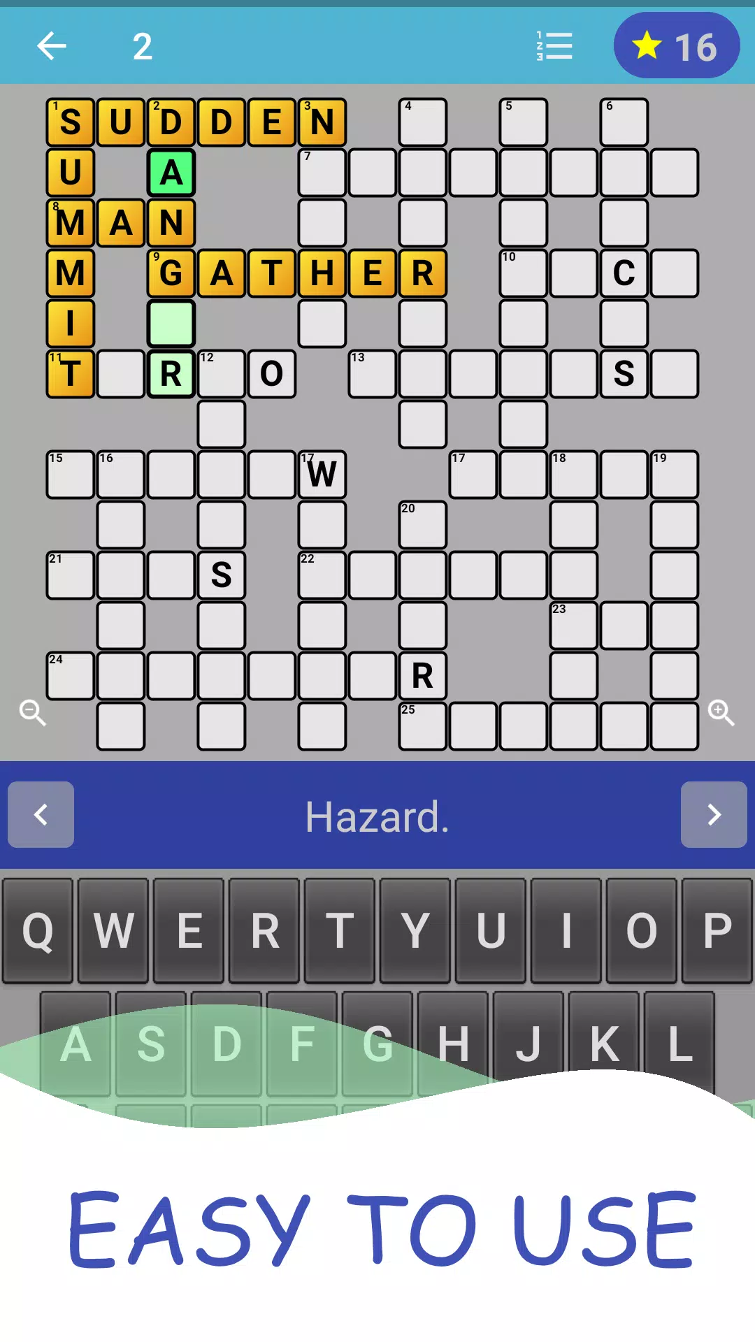 English Crossword puzzle应用截图第1张