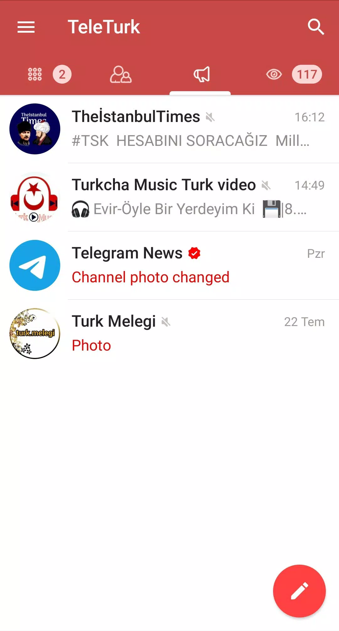 Schermata TeleTak 0