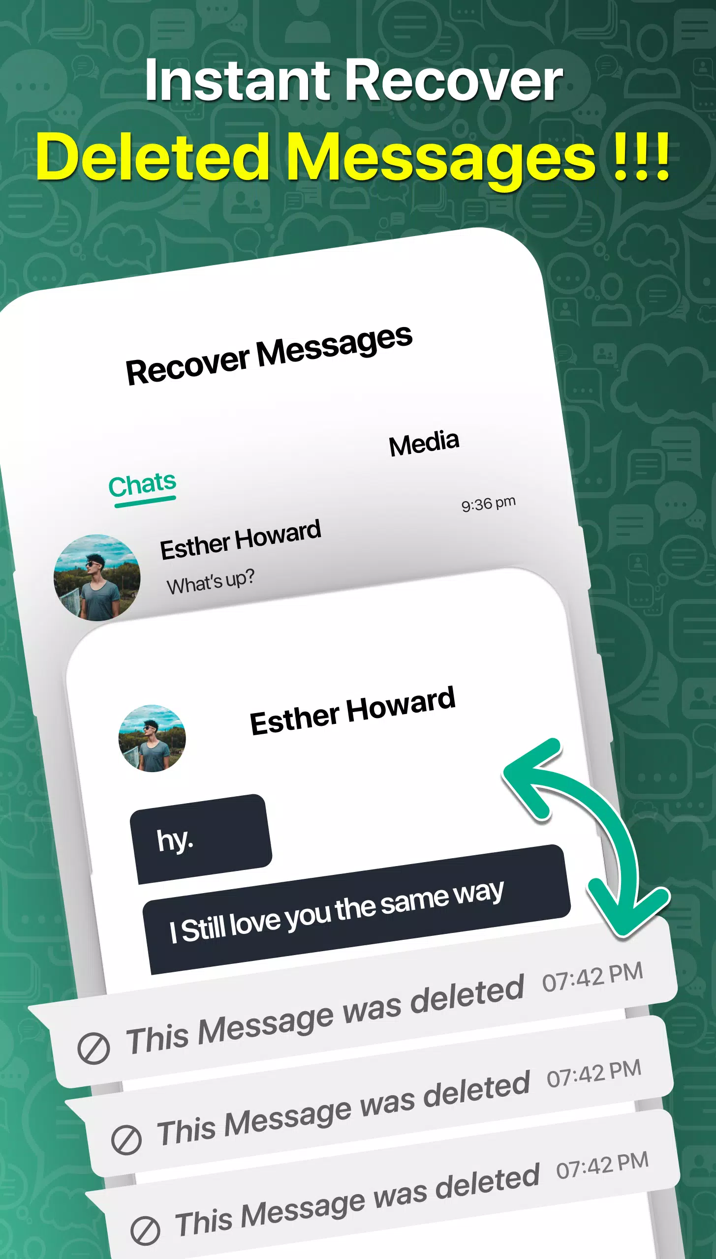 Recover Deleted Messages Capture d'écran 1