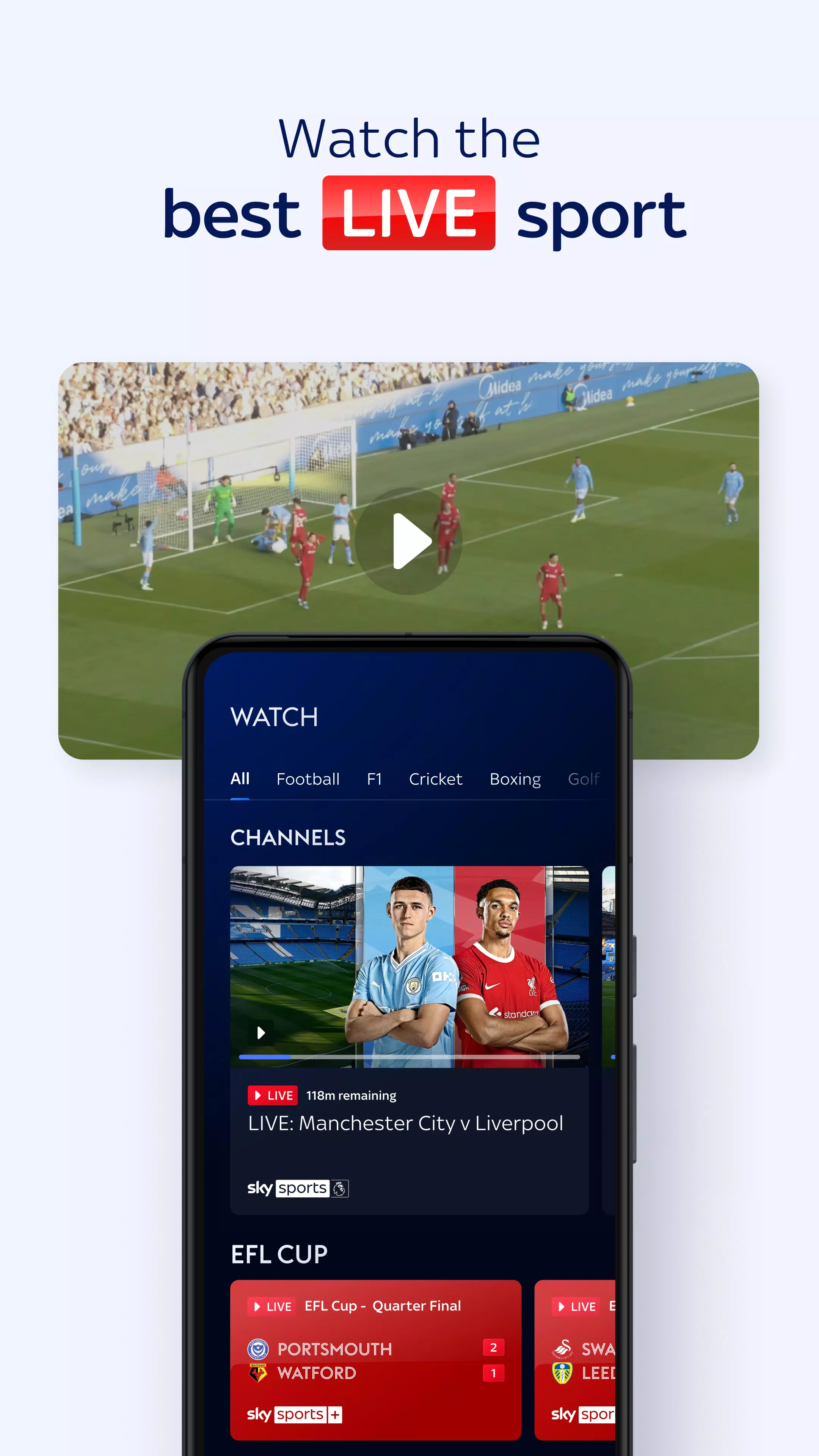 Sky Sports Captura de pantalla 3