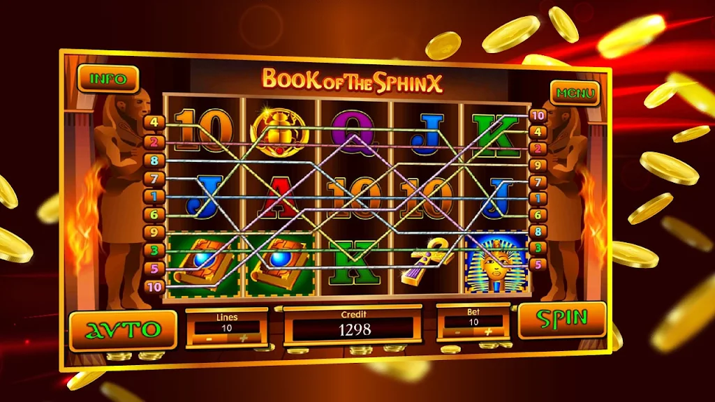 Book Of Sphinx Slot Capture d'écran 3