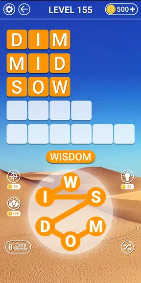 Word Connect - Fun Word Puzzle ဖန်သားပြင်ဓာတ်ပုံ 1