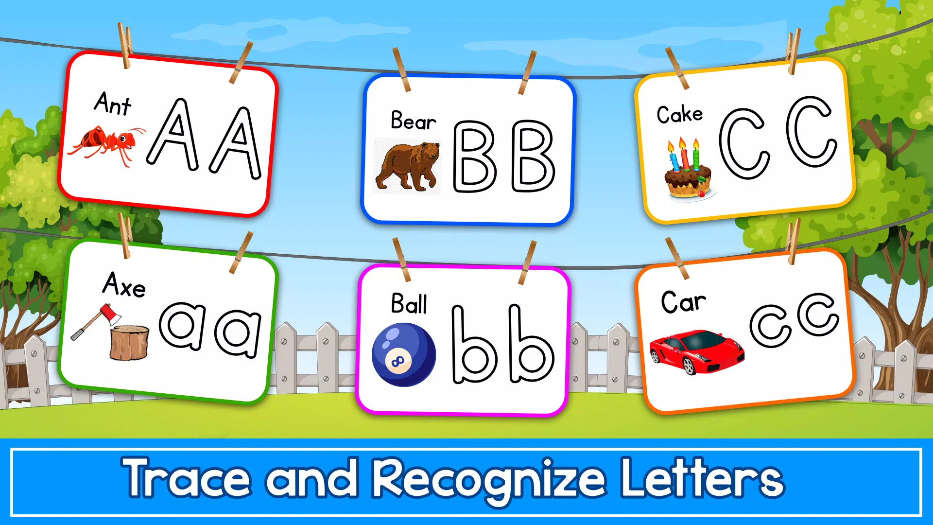 ABC Tracing Kids Learning Game ภาพหน้าจอ 2