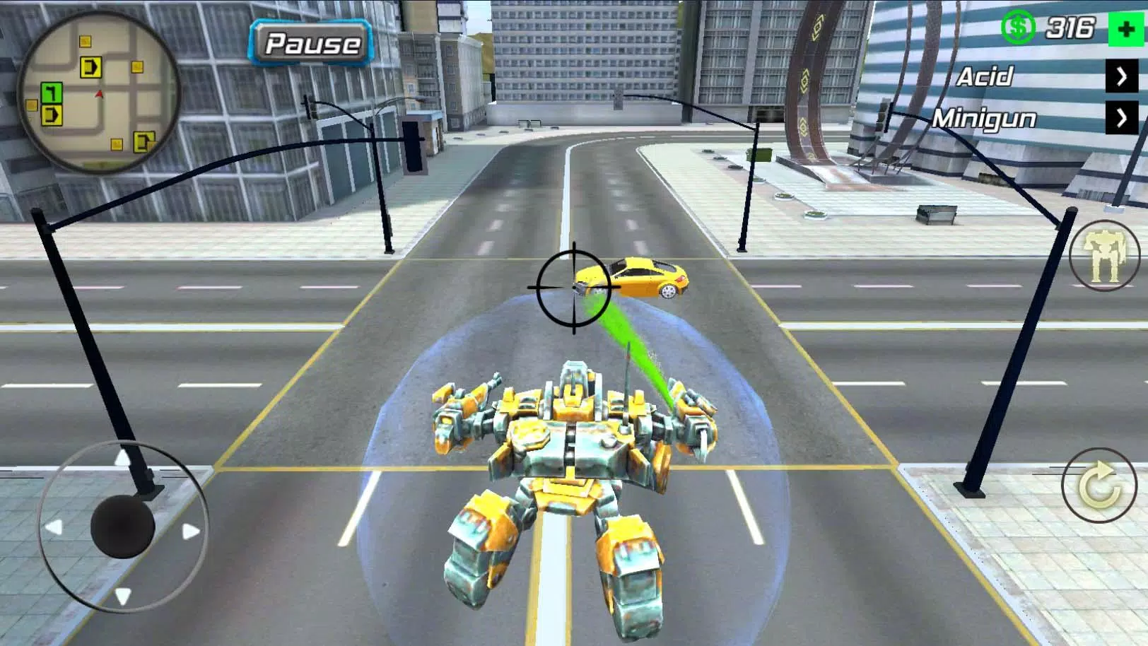 Super Crime Iron Hero Robot Screenshot 2