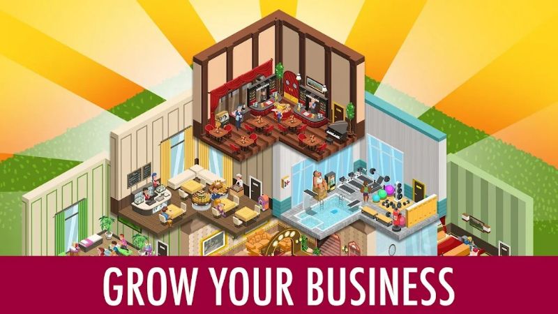 Hotel Tycoon Empire: Idle game Tangkapan skrin 1