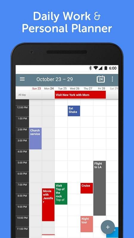 Calendar+ Schedule Planner Ảnh chụp màn hình 1