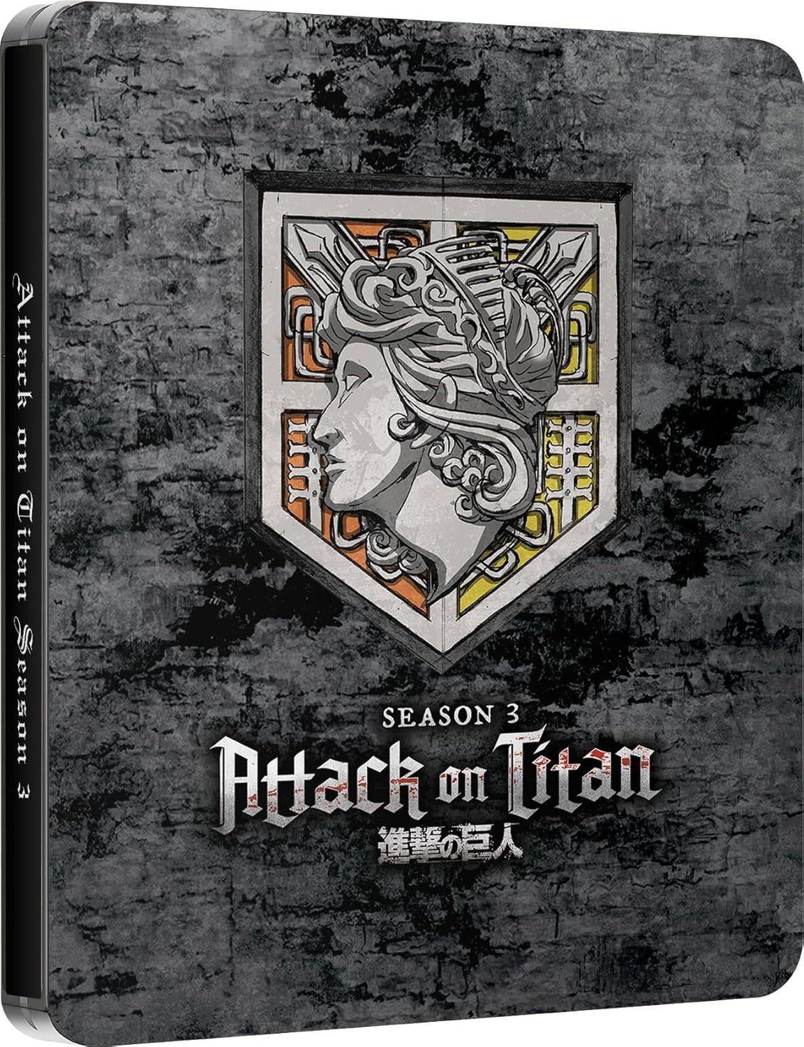Attack on Titan Season 3 Steelbook Exclusive Variant