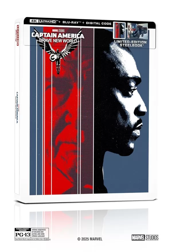 Captain America: Brave New World 4k Steelbook теперь доступен для предварительного заказа
