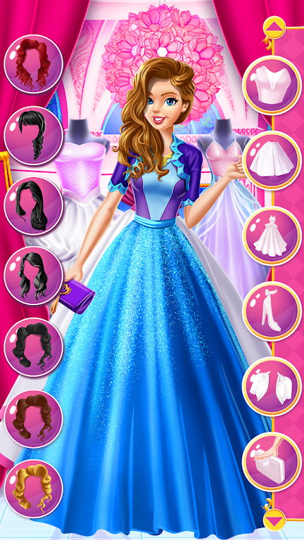 Dress Up Royal Princess Doll Captura de pantalla 2