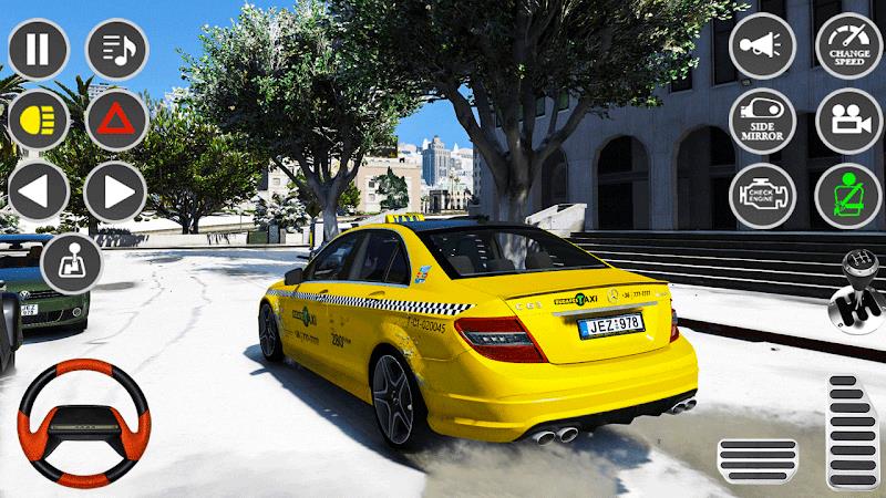 US Prado Car Taxi Simulator 3D Tangkapan skrin 1