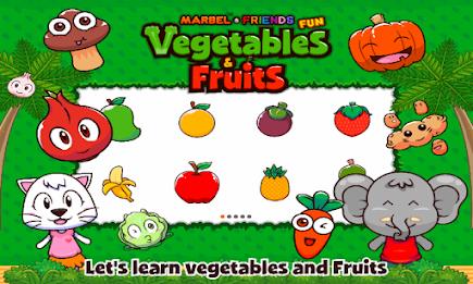 Marbel Fun Vegetable & Fruits স্ক্রিনশট 1