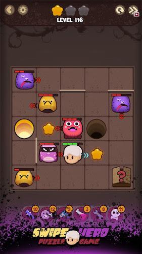 Swipe hero：puzzle game ภาพหน้าจอ 2