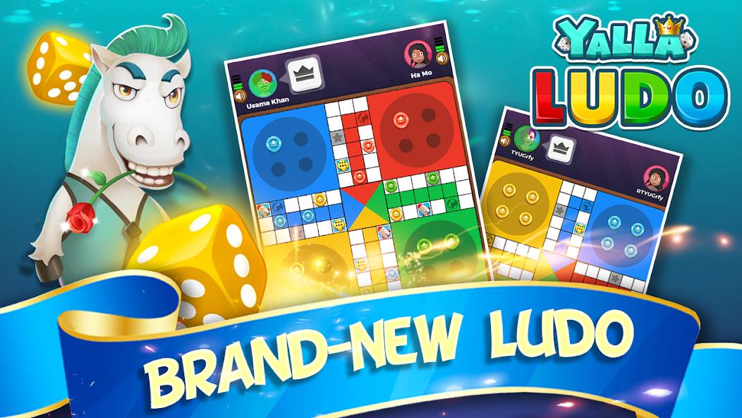 Yalla Ludo - Ludo&Domino Mod স্ক্রিনশট 0