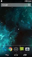 Galaxy Nebula Live Wallpaper スクリーンショット 1