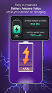 Ampere Battery Charging Meter Captura de tela 0