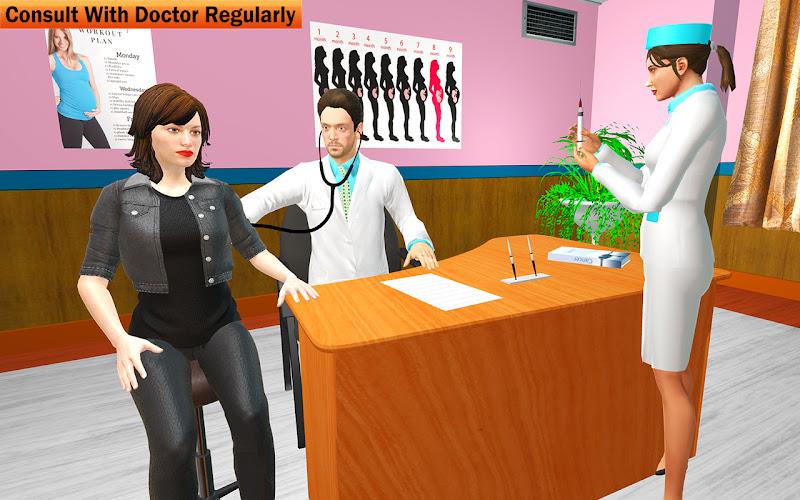 Schermata Pregnant Mother Sim Games Life 0