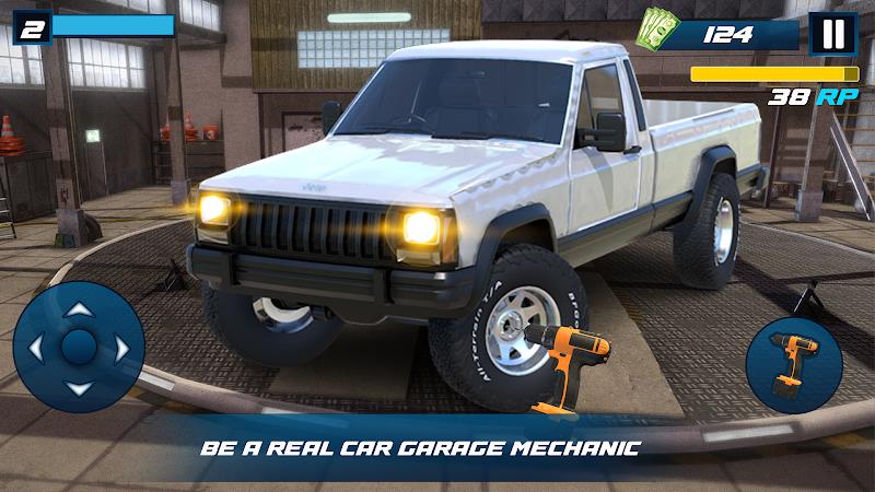 Tire Shop Car Mechanic Game 3d ภาพหน้าจอ 3