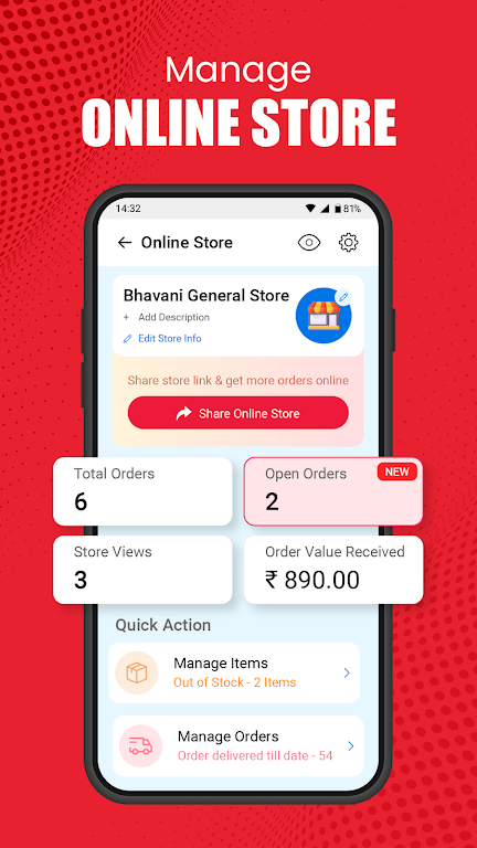 Vyapar Invoice Billing App Zrzut ekranu 2