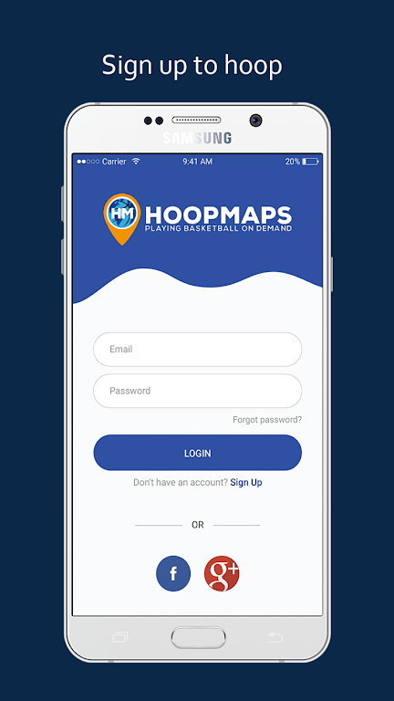 Hoopmaps स्क्रीनशॉट 0