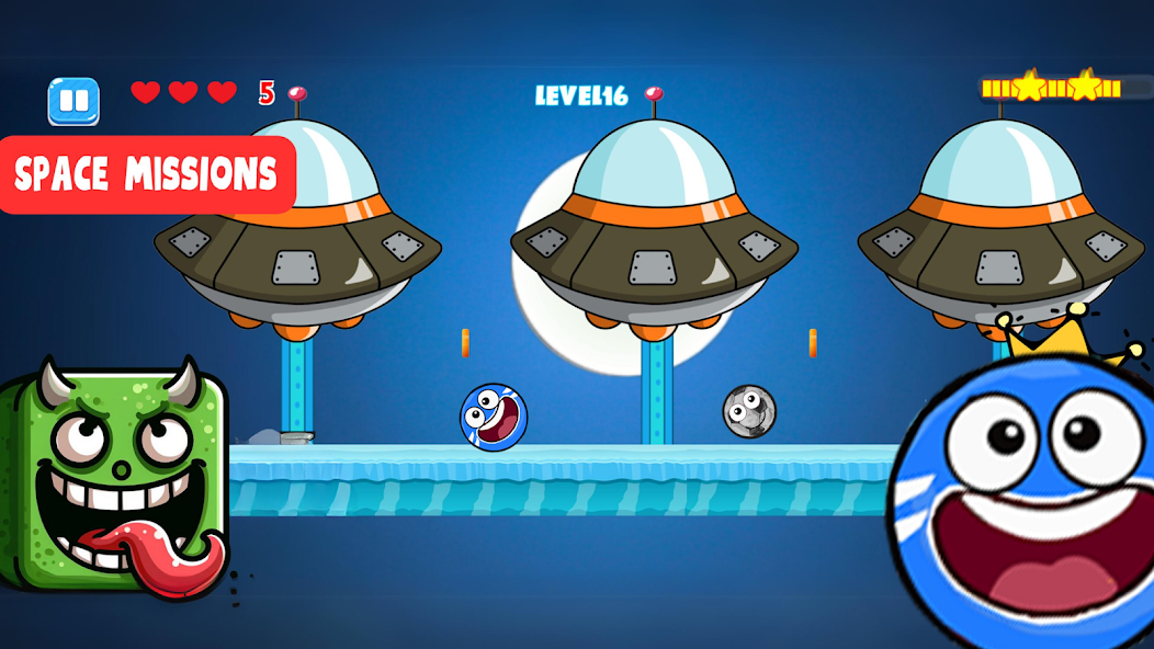 Ball V - Red Bounce Ball 5 Mod应用截图第1张