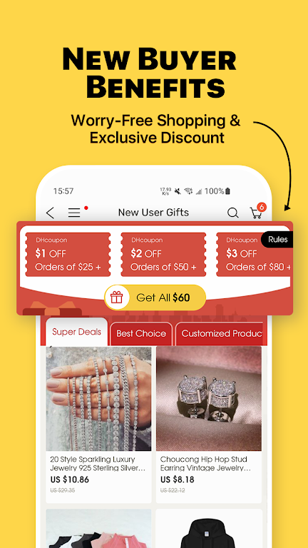 DHgate-online wholesale stores Schermafbeelding 1