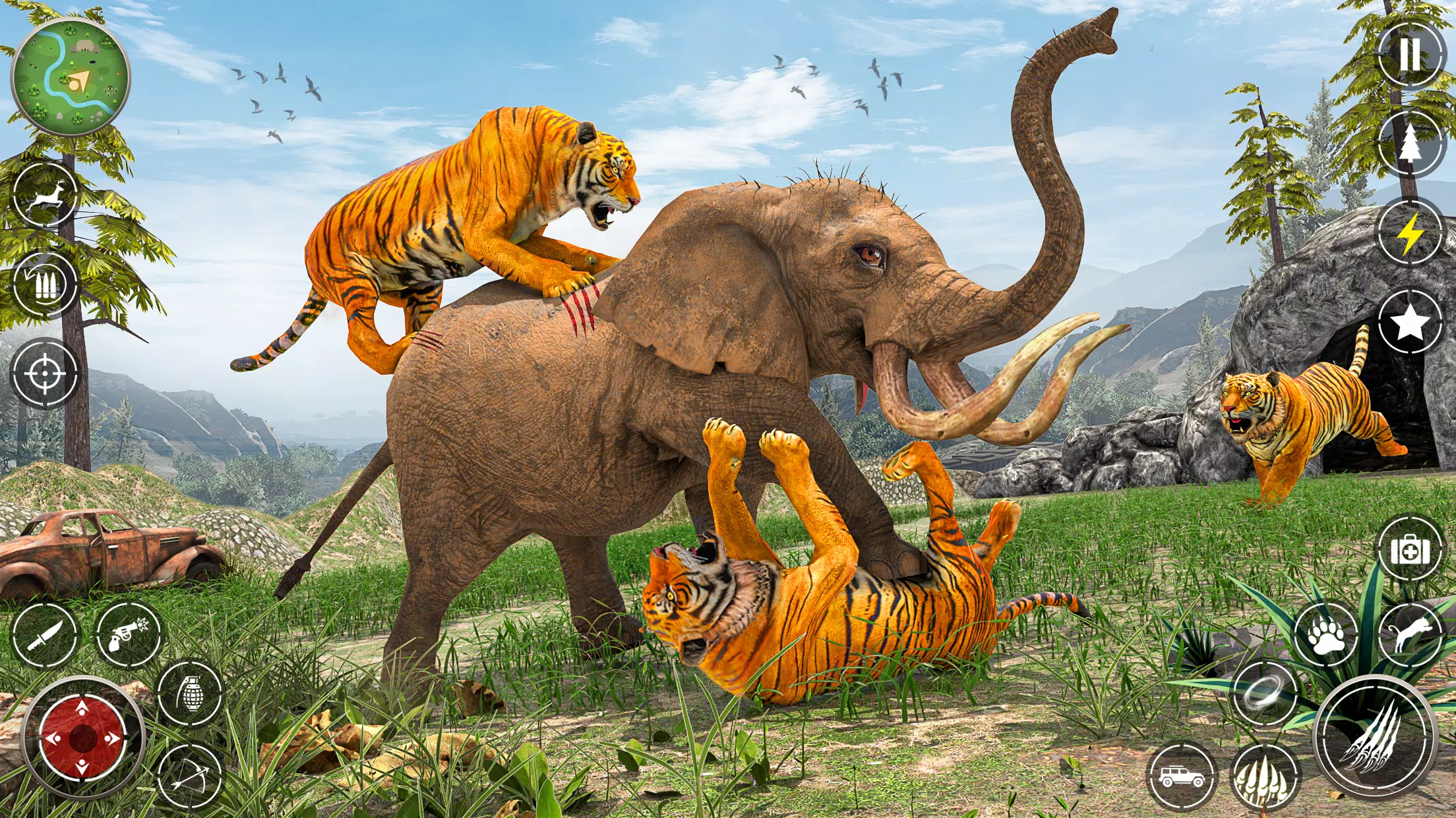 Schermata The Tiger Family Simulator 3D 0