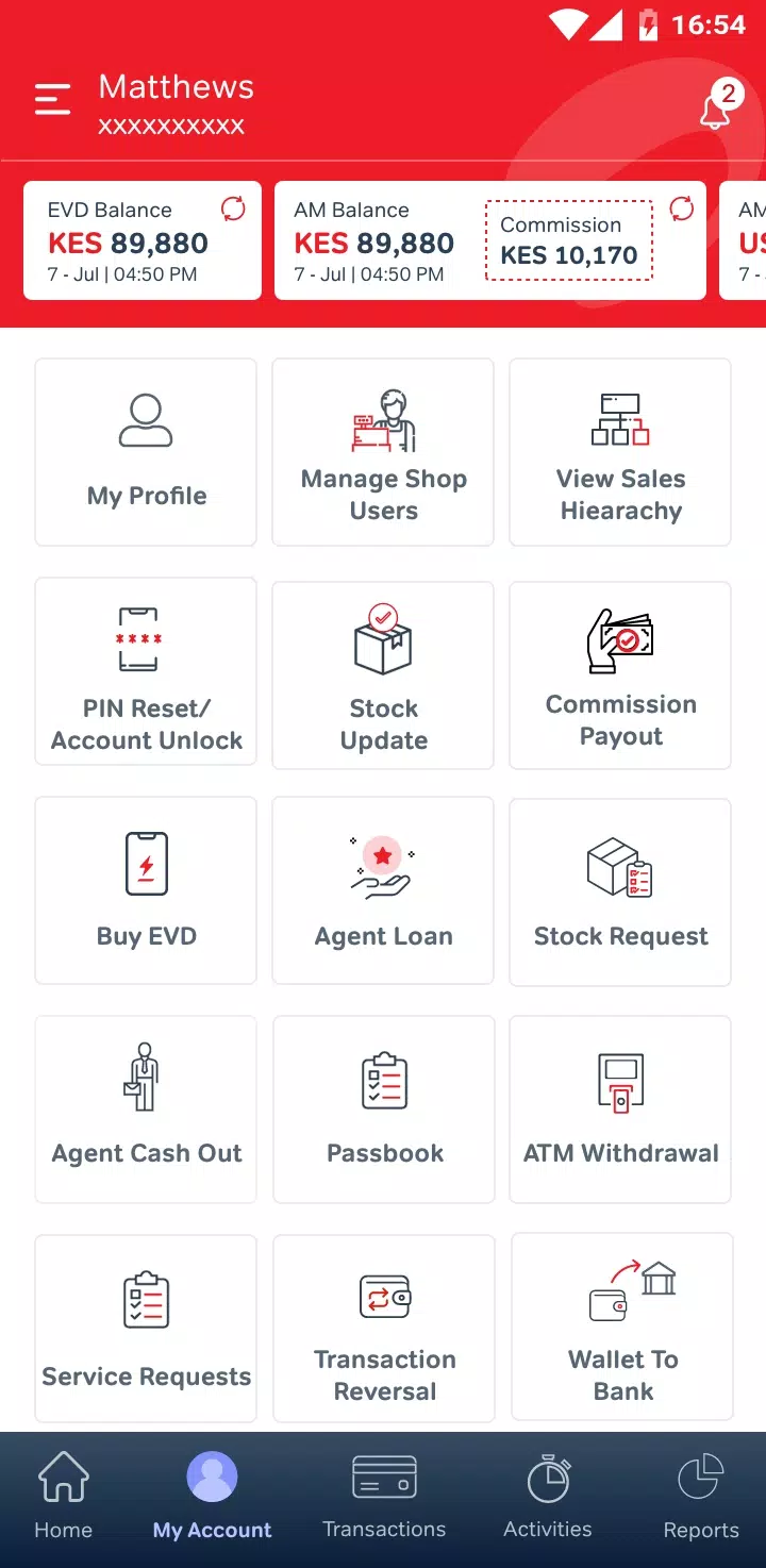 Schermata Airtel Retailer Tribe 3