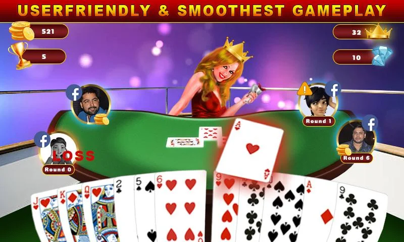 Call Break Gold Spades: Play Original Card Games Zrzut ekranu 1