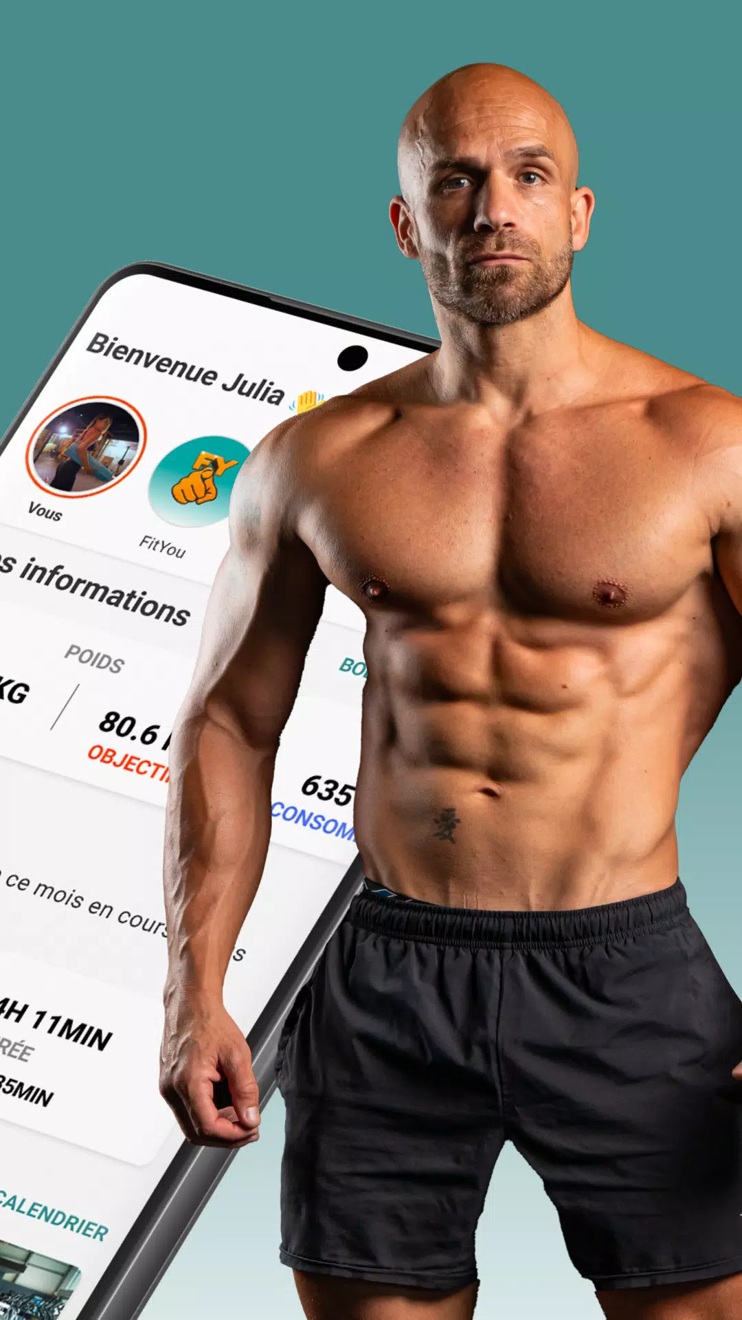 FitYou - Fitness, Nutrition स्क्रीनशॉट 1
