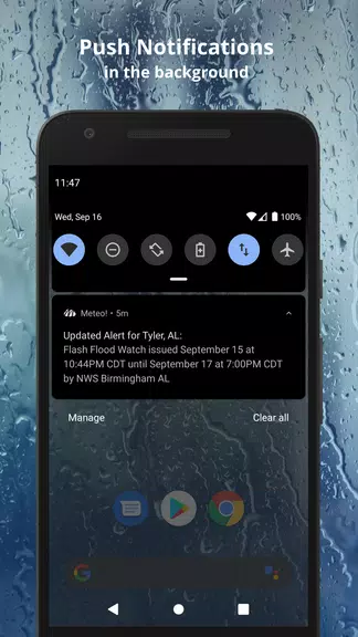 Meteo! - Severe Weather Alerts स्क्रीनशॉट 1