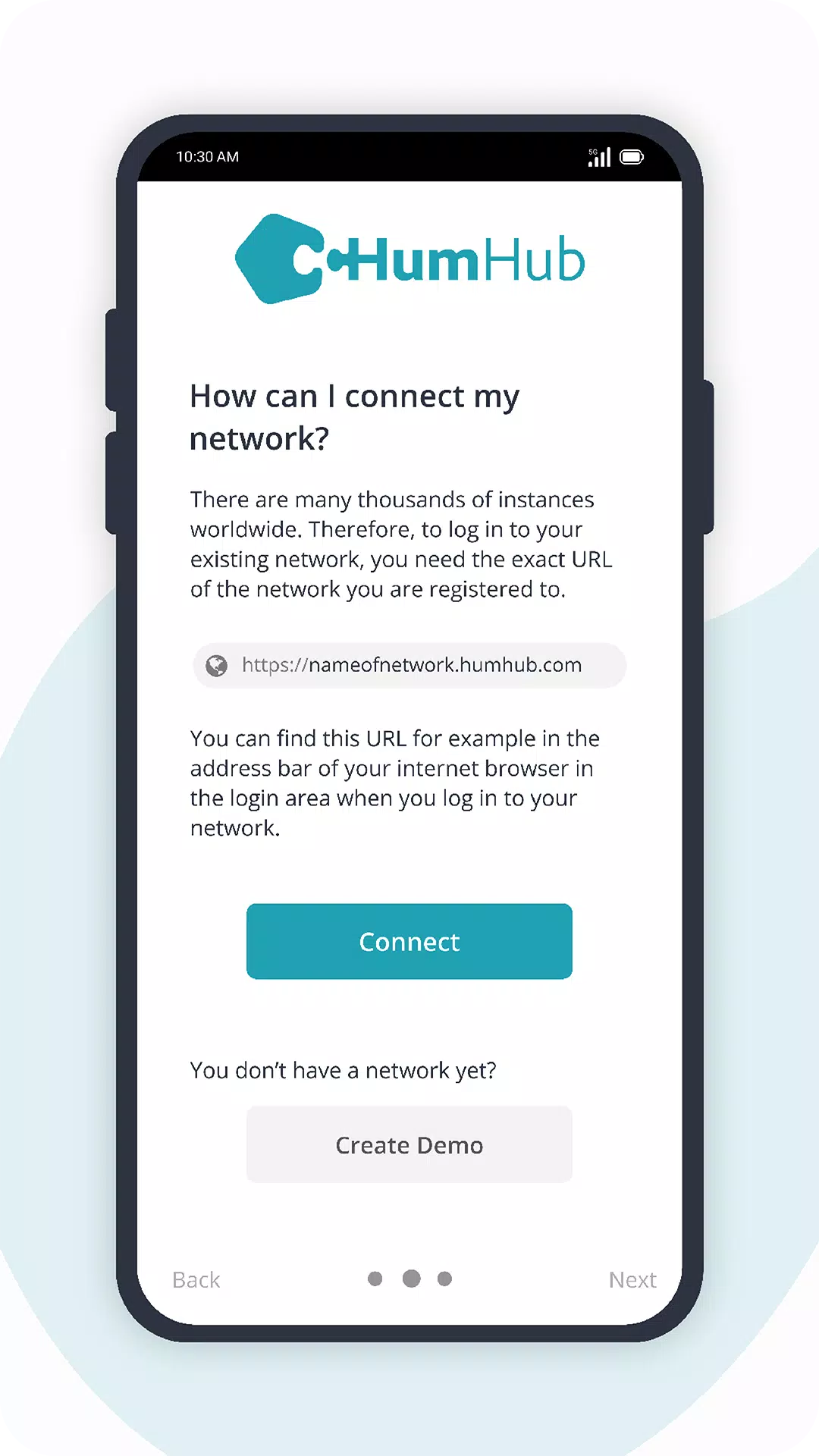 HumHub Ảnh chụp màn hình 0