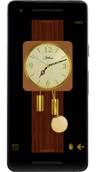 Modern Pendulum Wall Clock Captura de tela 3