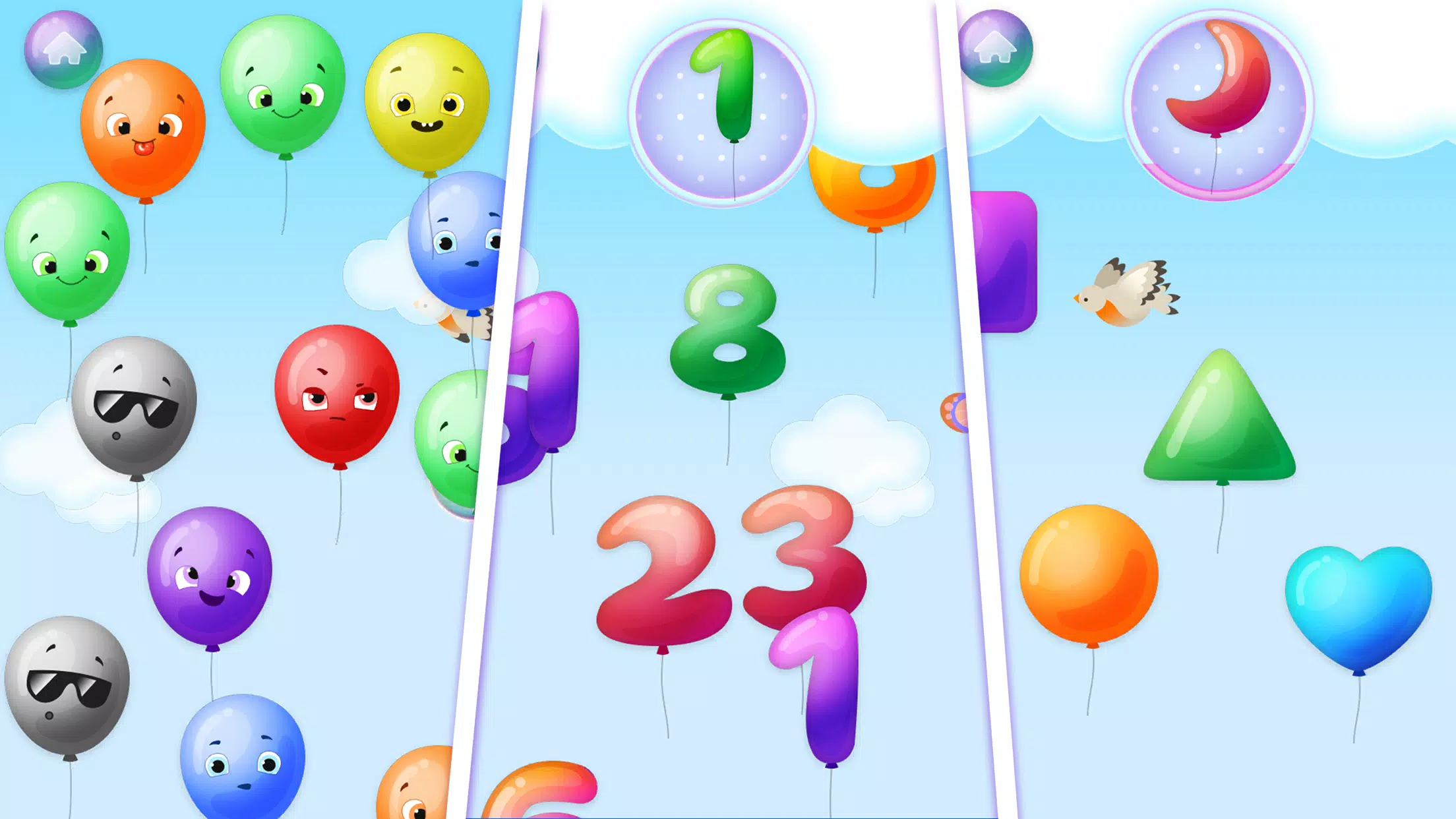 Baby Balloons pop ภาพหน้าจอ 1