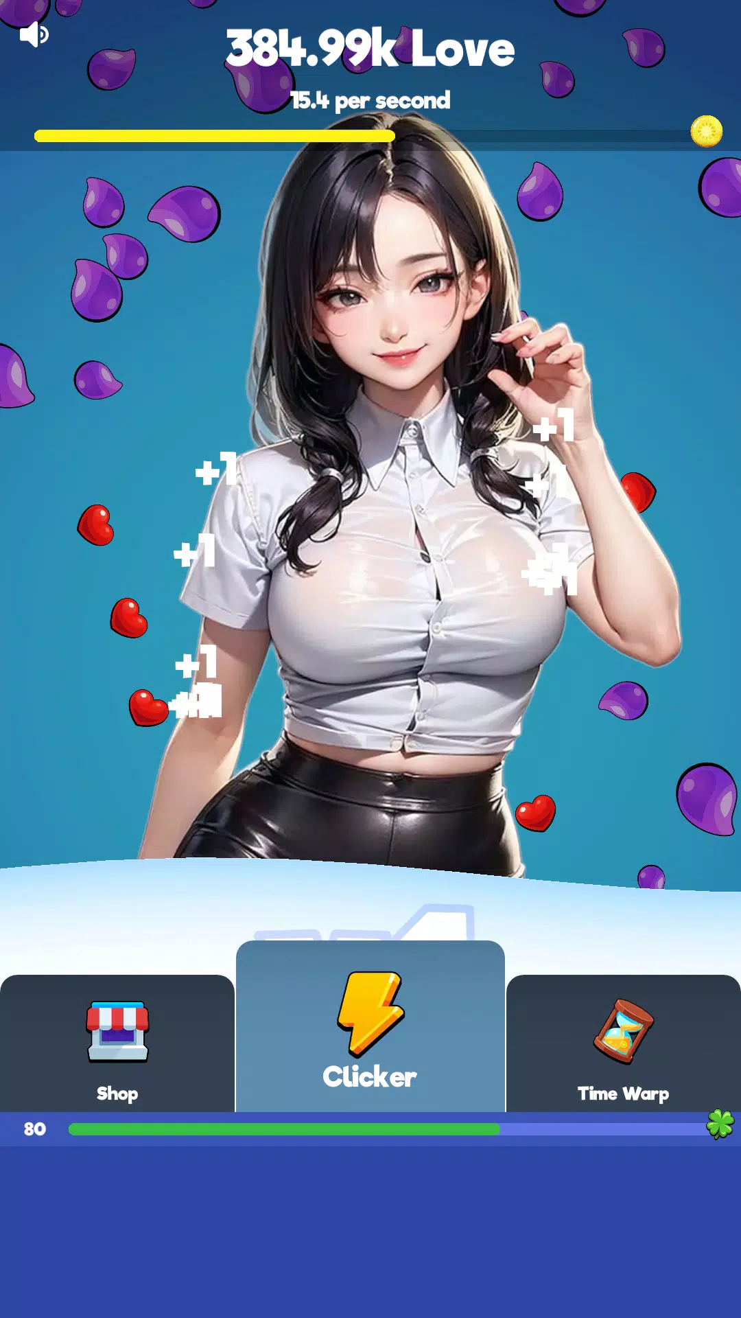 Sexy touch girls: idle clicker应用截图第2张