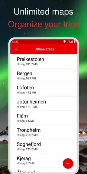 Norgeskart Screenshot 3