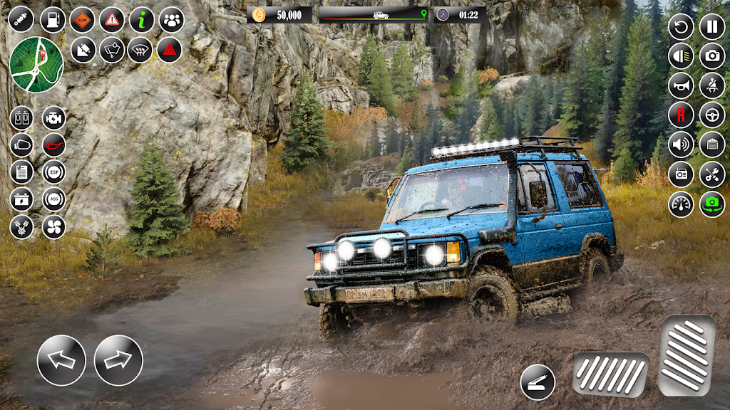 Offroad Xtreme 4X4 Jeep Driver Schermafbeelding 2